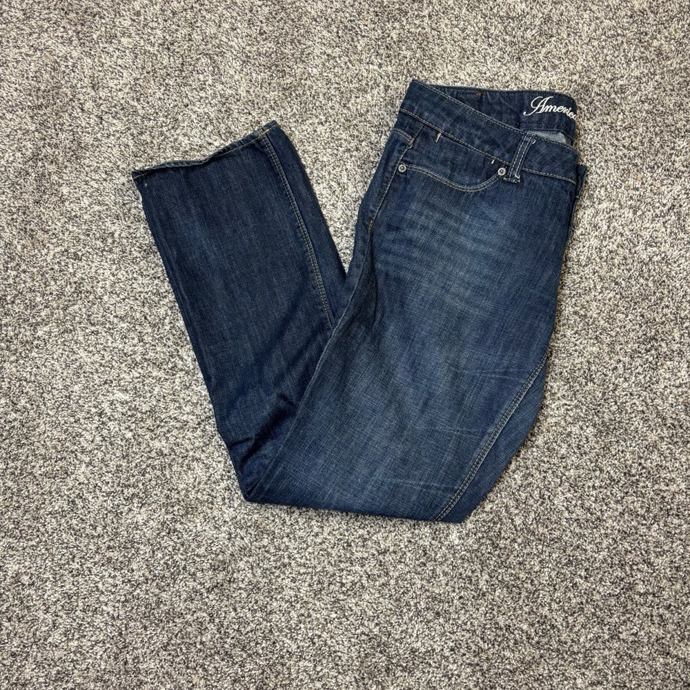 American Eagle Outfitters Dark Blue Boot Cut Jeans